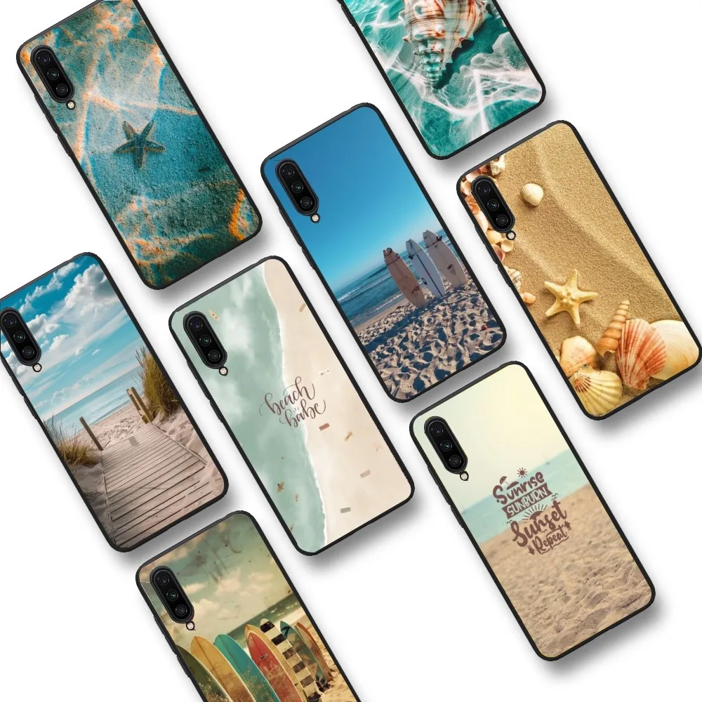 Summer Beach Phone Case For Xiaomi Mi 5X 8 9 10 11 12 lite pro 10T PocoX3pro PocoM3 Note 10 pro lite