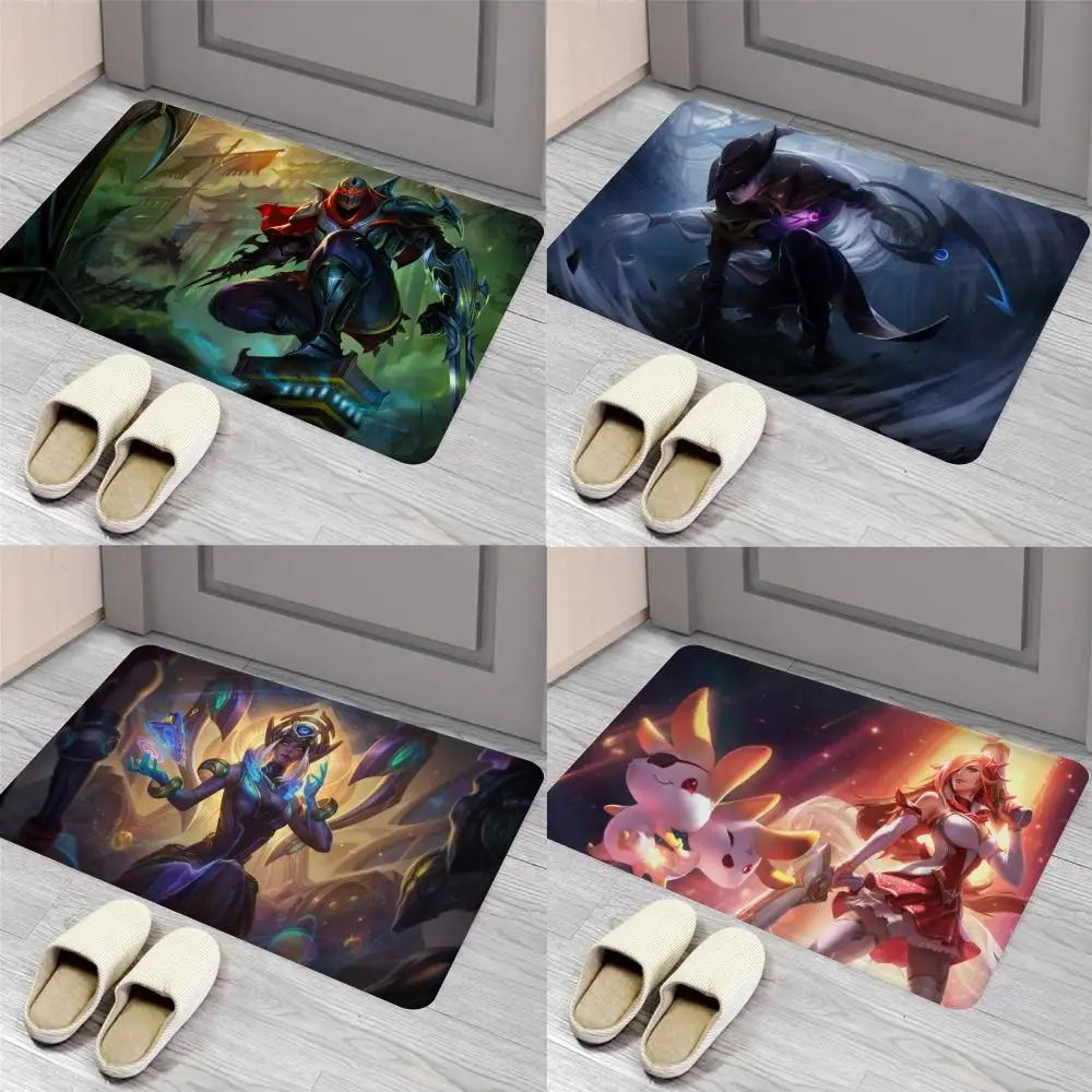 

League of legends LOL Floor Mat Entrance Door Mat Nordic Style Home Doormat Bathroom-Toilet Mats Bedroom Hotel Decor Mat