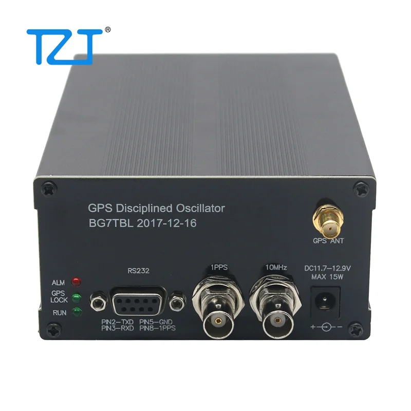 TZT GPSDO GPS Colck 10M مع مذبذب رسالة تردد شاشة LCD #2