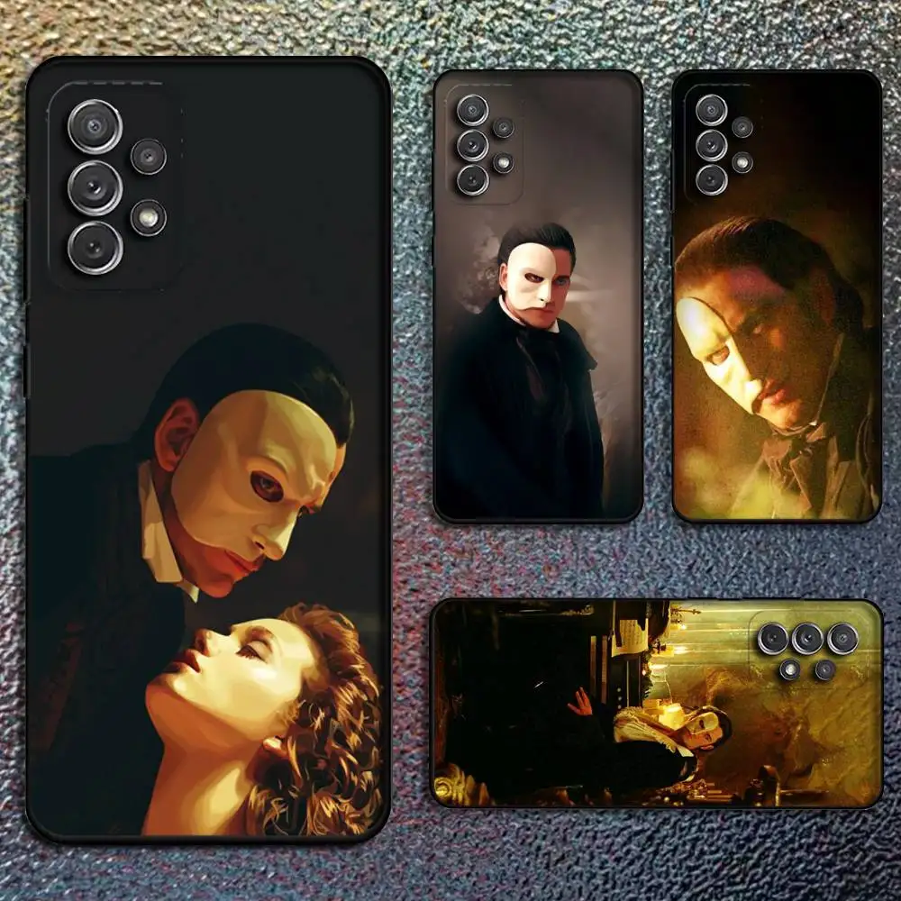 

The Phantom Of The Opera Phone Case For Samsung S25,S24,S21,S22,S23,S30,Ultra,S20,Plus,Fe,Lite,Note,10,9,5G Black Cover