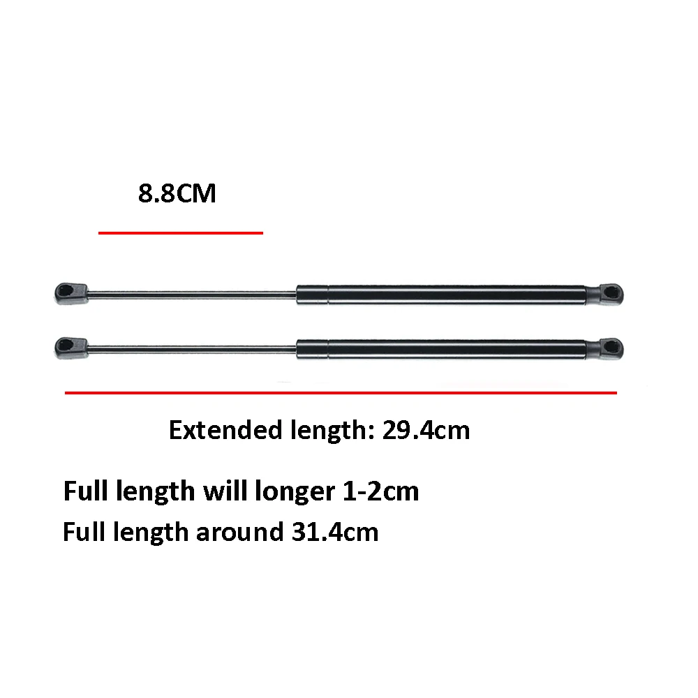 2PCS Front Hood Lift Support Gas Spring Shocks Struts for Mini Cooper Countryman 2011 2012 2013 2014 2015 2016 Paceman 2011-2016