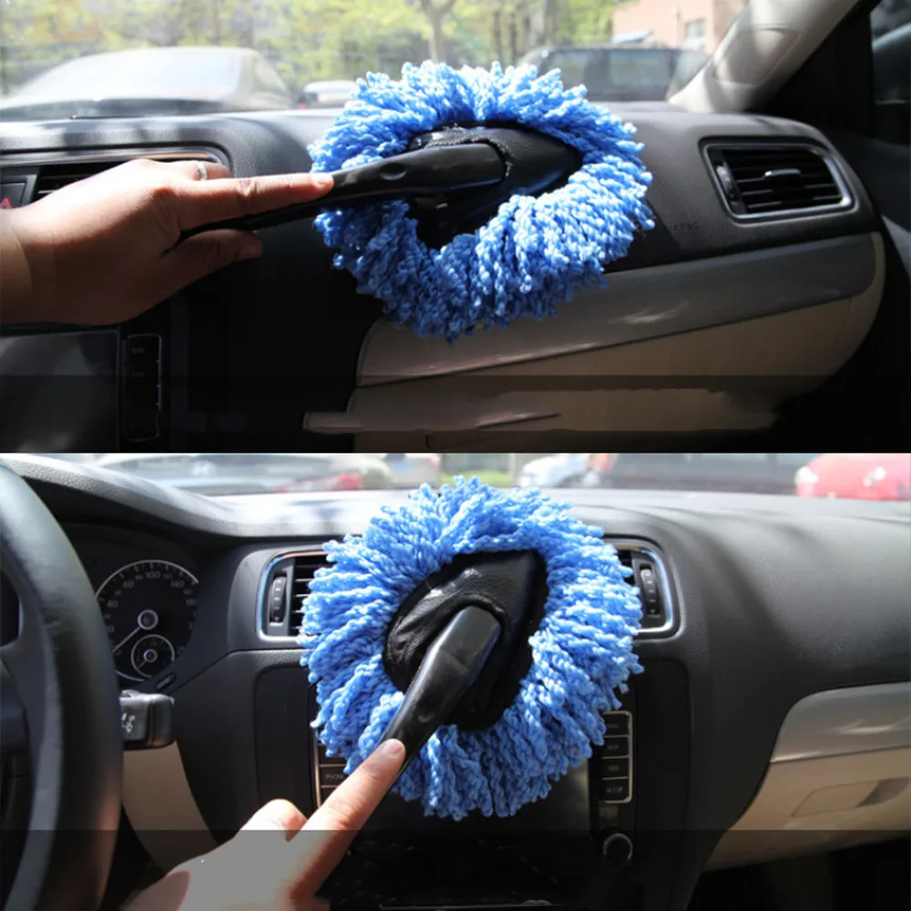 Super Soft Microfiber Car Dash Duster Brush for Car Cleaning Home Kitchen Computer Cleaning Brush Dusting Tool