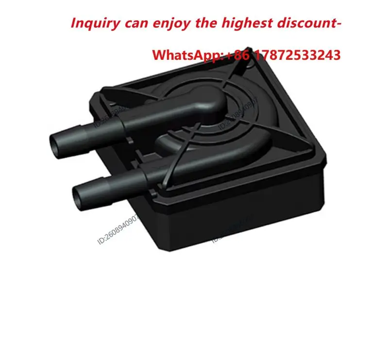 1U Server Water‑Cooling Circulation Pump, 12V DC I2C Smart Control Pump for Data Center Server Liquid Cooling System