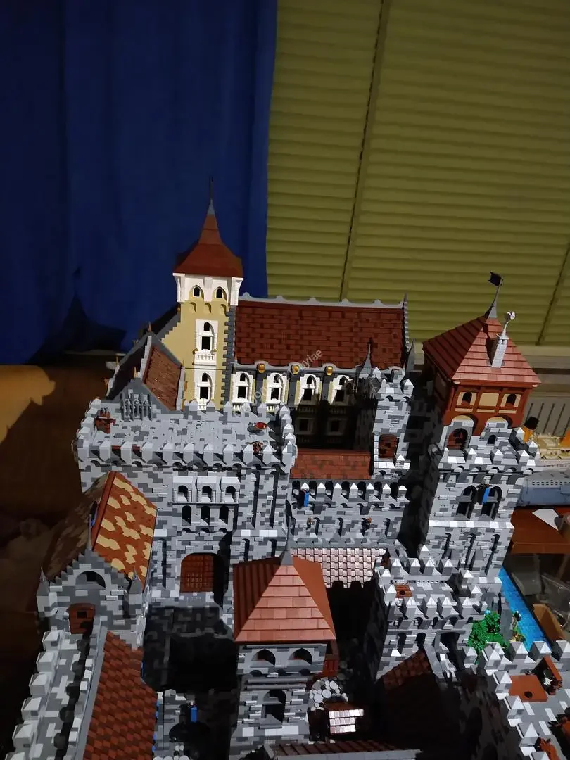 112744pcs Moc Complete Medieval Castle Model Moc Building Bricks Castle Modular DIY Sets Assembly Blocks   presents