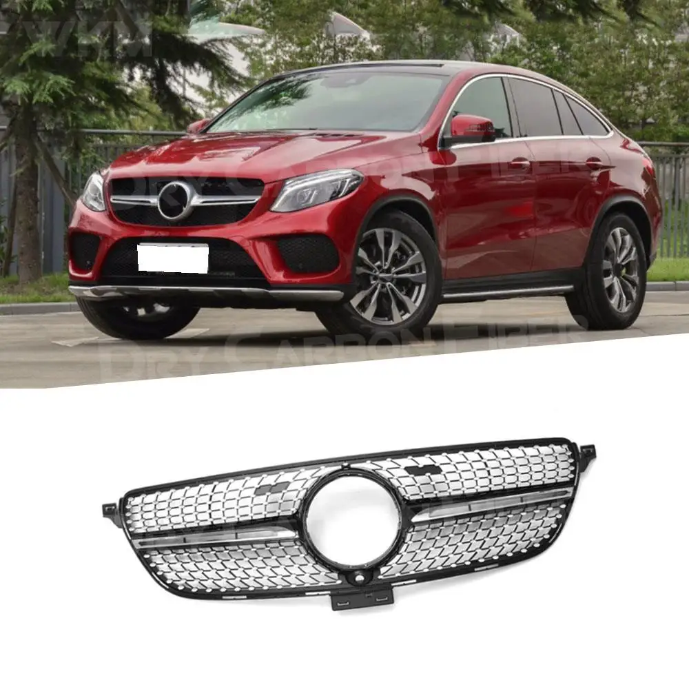 

Передний бампер, гоночные грили для Mercedes Benz GLE Class C292 W292 Coupe 2015-2019, автомобильные аксессуары