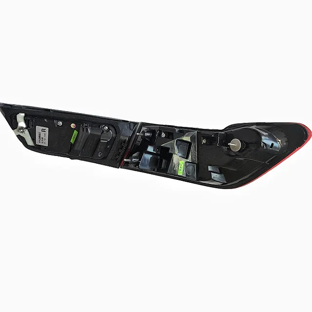 CY luz de coche 2019-2021 lámpara trasera LED 320i 325i 330i conjunto de luz trasera de freno trasero para BMW Serie 3 G20 G28 12 ABS rojo + PC