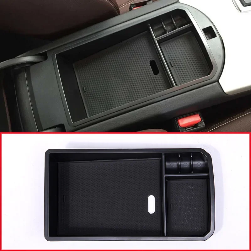 

For BMW X3 X4 F25 F26 2011-2016 ABS Black Car Central Storage Box Glove Armrest Box Tray Interior Car Accessories