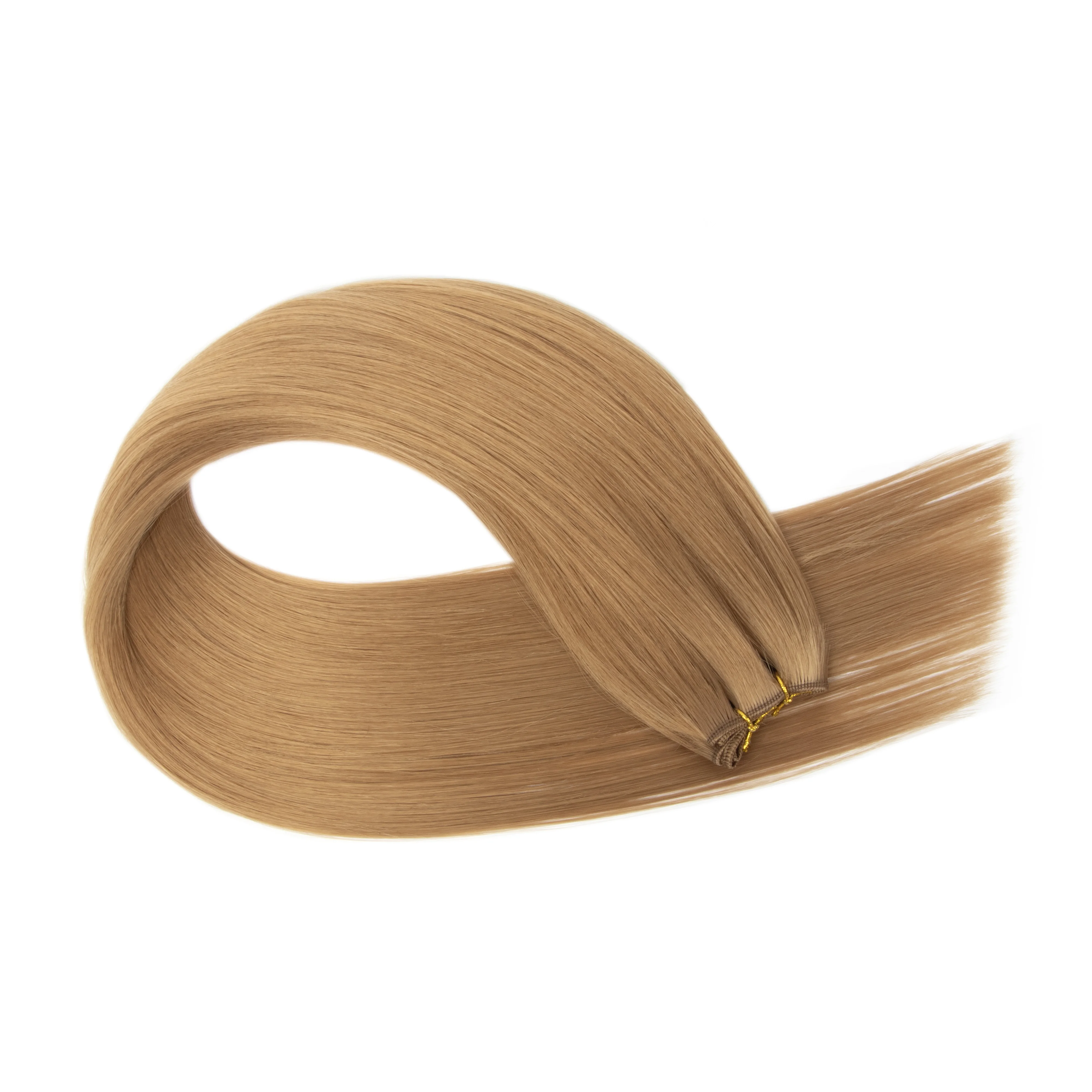 Knochenglatte Haarbündel Salon-Qualität Natürliche Haarverlängerungen Kunstfasern Superlange Synthetische Yaki-Glatthaar-Webungen Voluminös von Ansatz bis Spitze – Detail 9