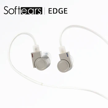Słuchawki douszne Softears EDGE z 11mm przetwornikiem dynamicznym, struktura labiryntowa, wtyk 4.4mm, kabel 2Pin 0.78mm