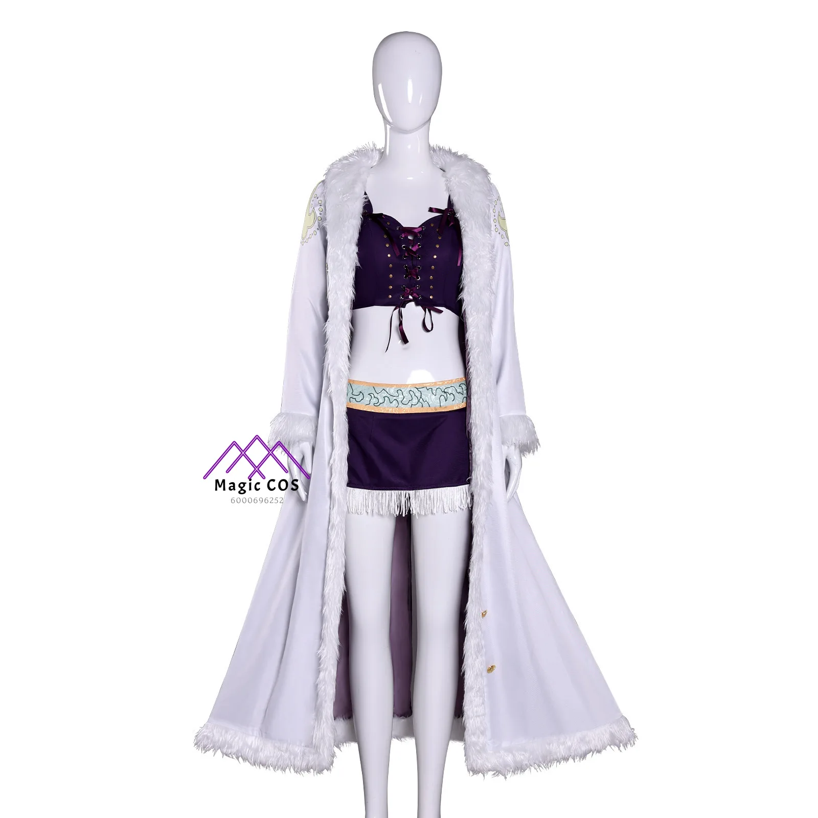 

Popular Japanese Anime Cosplay Costume Anime Nico Robin Role Playing Outfit Hat Set for Women Adult Comic Con Halloween Party