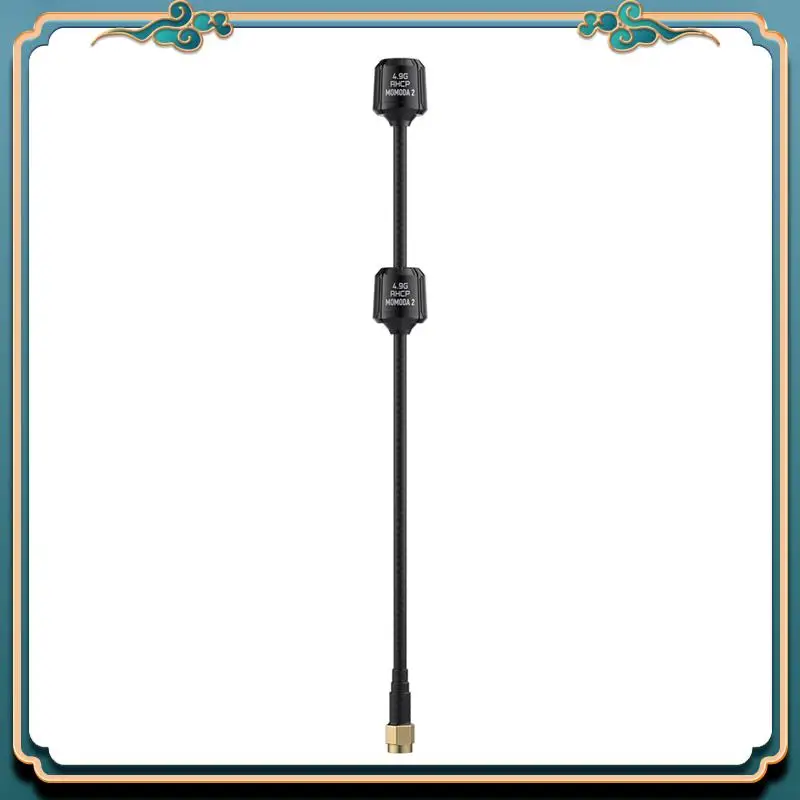 (New)-Momoda2 4.9G RHCP SMA High Gain Dual Antenna For Long Range FPV RC Drone Quadcopter Parts