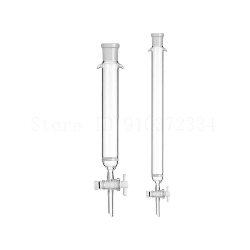 1pc Caliber 24# Chromatography Column with PTFE Piston Laboratory Filtration Column with Sand Core Lon Exchange Column - Image 5