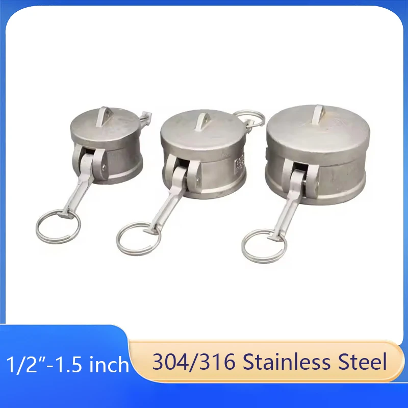 

1 шт., 304/316, кулачковый замок из нержавеющей стали, быстроразъемный соединительный адаптер, тип DC DN15 20 25 32 40 50 для фитингов для шланговых насосов