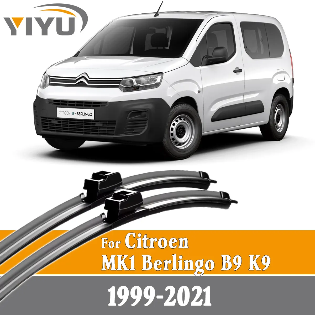 

2 шт. передние щетки стеклоочистителя автомобиля для Citroen MK1 Berlingo B9 K9 1999-2021, аксессуары, ветровое стекло, лобовое стекло