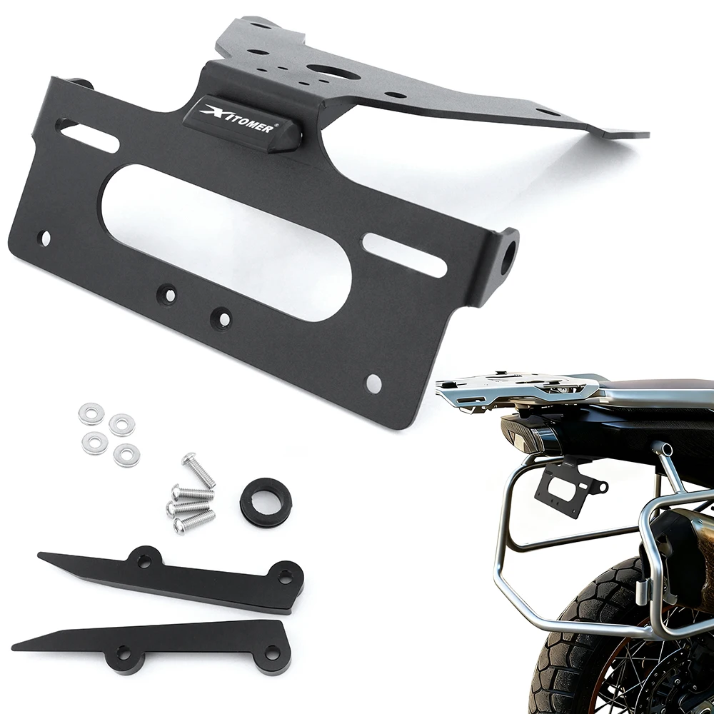 

For CFMOTO 800MT Sport/Touring/Explore 2022 2023 2024 2025 Motorcycle Rear Tail Tidy Fender Eliminator kit License Plate Holder