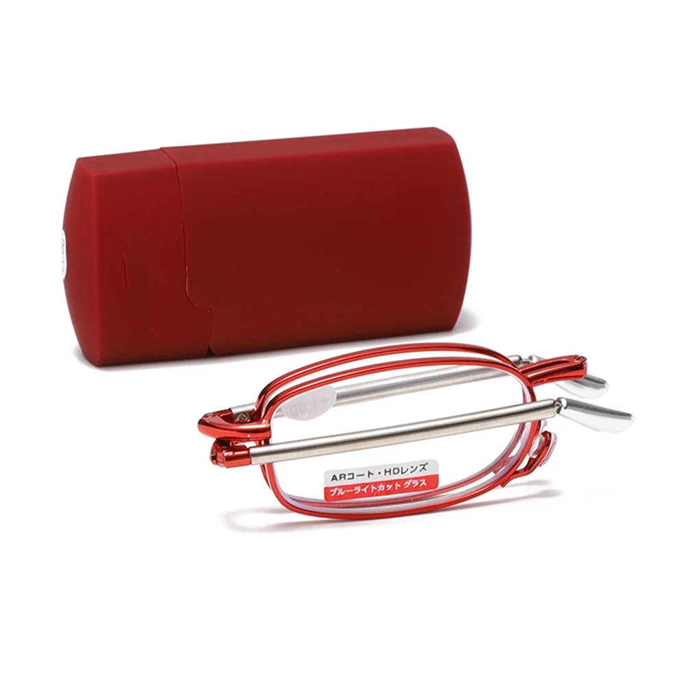 

Складные очки для чтения, легкие портативные очки для чтения, очки с защитой от синего света, удобные для работы на компьютере с использованием