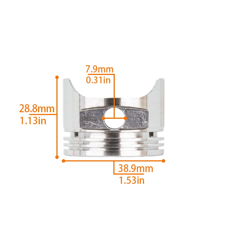 Chainsaw Trimmer Blower Gas Oline Cylinder Piston Assy For Honda GX25 GX35 HHB25 HHT35 HHH25 HHT35S 4 Stroke Engine Garden Tools