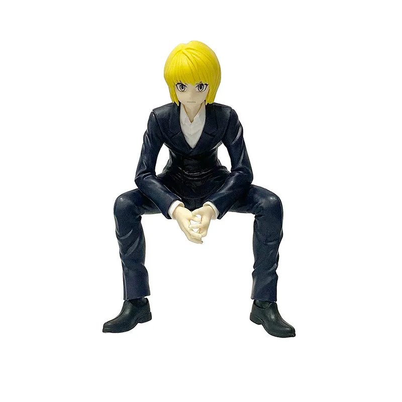 13,5 cm Anime Hunter × Hunter Hisoka Nudel presse sitzen Modell Spielzeug Geschenks ammlung Action figur PVC Boxed – Detail 7