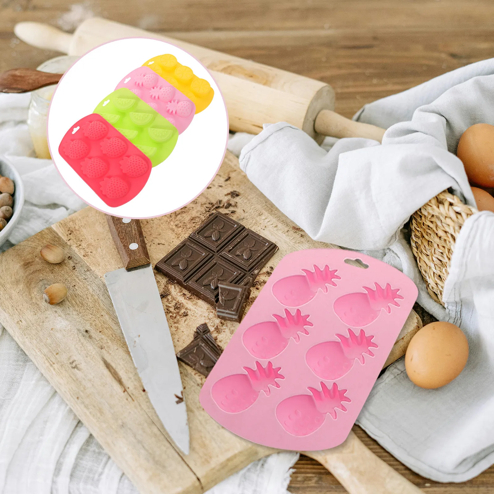 Silicone Mold Tray - 4 шт. силиконовых форм для шоколада