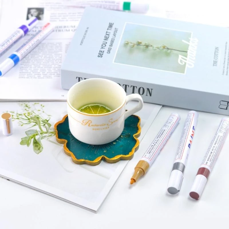 

Металлические маркеры для изготовления карт DIY Фотоальбом Скрапбукинг Каменное стекло