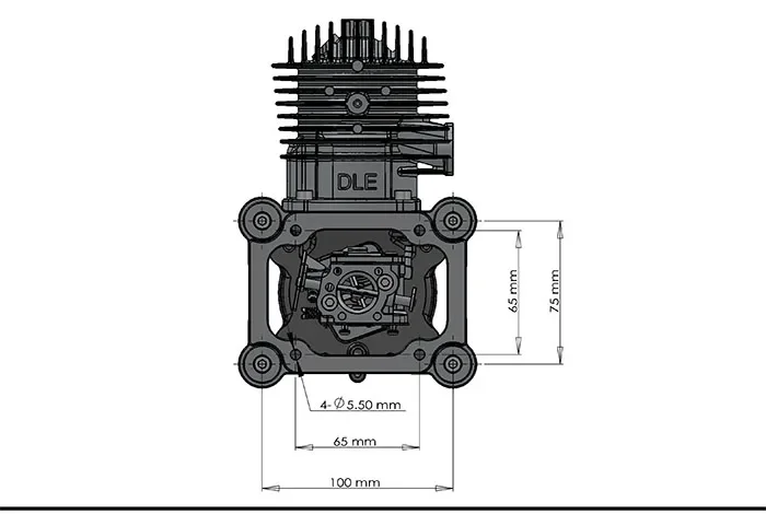 DLE85 85CC Gas Engine DLE 85,DLE-85CC For Radio Control Airplane Model Gasonline Engine