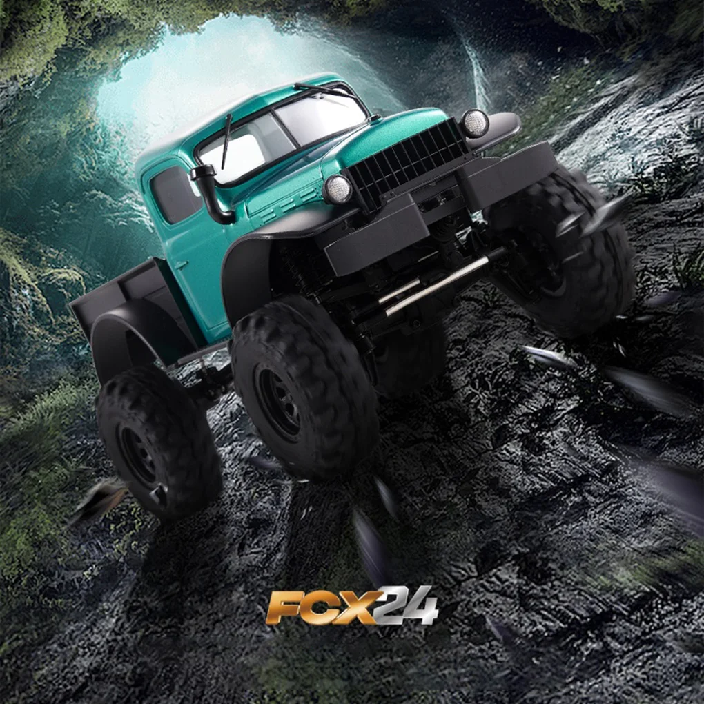 /24 FMS FCX24 سيارة RC بدون فرش للطرق الوعرة 4wd قوة 2 سرعات على الطرق الوعرة على الطرق الوعرة لعبة سيارة التسلق للأطفال
