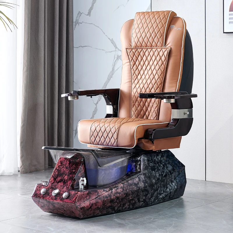 

Electric Salon Nail foot spa bath massager Manicure pedicure chairs luxury