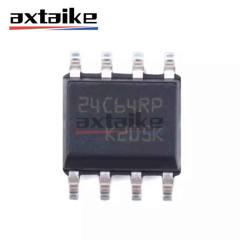 20PCS M24C64-RMN6TP 24C64RP SOP-8 M24C64 M24C64-R SMD 64-Kbit Serial I2C Bus EEPROM IC