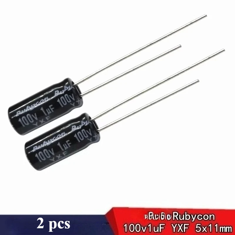 2-шт-1uf100v-rubycon-yxf-100v1uf-алюминиевый-электролитический-конденсатор-с-высокой-частотой-и-низким-сопротивлением-5-11-мм-через-отверстие