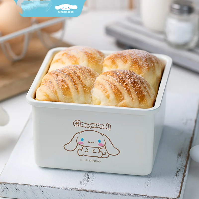 Sanrio Cinnamoroll, инструменты для выпечки, антипригарная форма для бас-барабана, хлеба, милый мультяшный сырный торт, крем, хлеб, домашняя форма для сыра, костюм