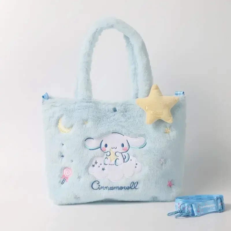 

Sweet My Melody Hello Kitty Anime Kawaii Ins Fashion Storage Bag Cute Cartoon Cinnamoroll Handbag Lovely Gifts for Girls