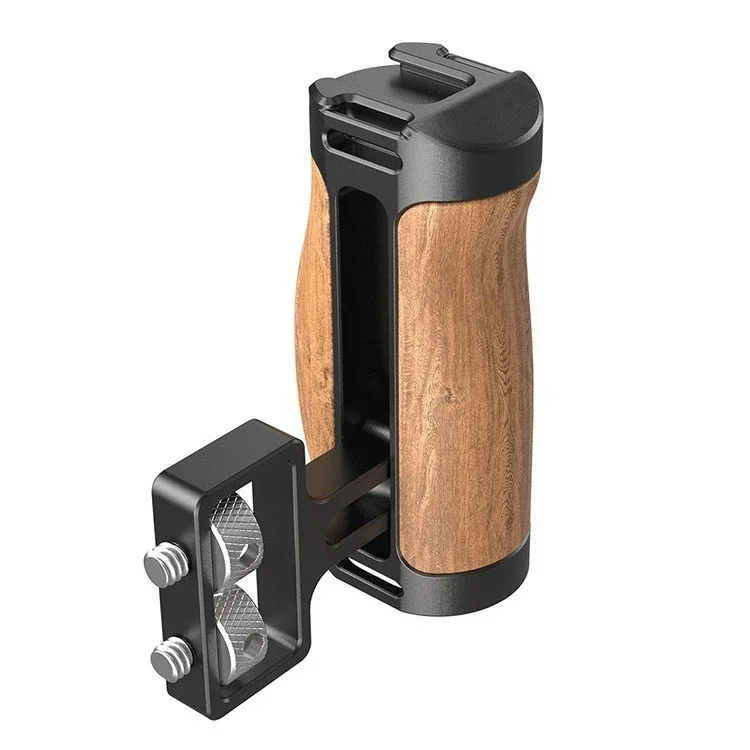 

Universal wooden side handle for micro-single accessories is suitable for a7m4/zv-e1/a6400.