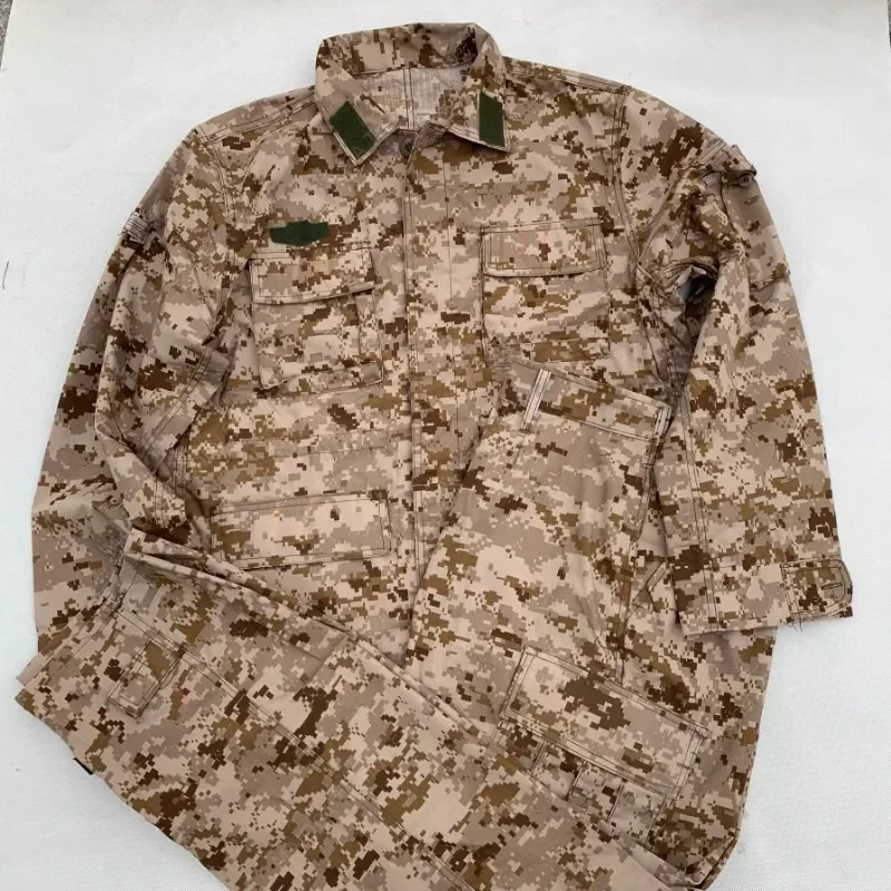 

Spring Summer Desert Digital Camouflage Pattern Clothing Chinese Type 07 Desert Camo Suit Jacket Pants PLA of China