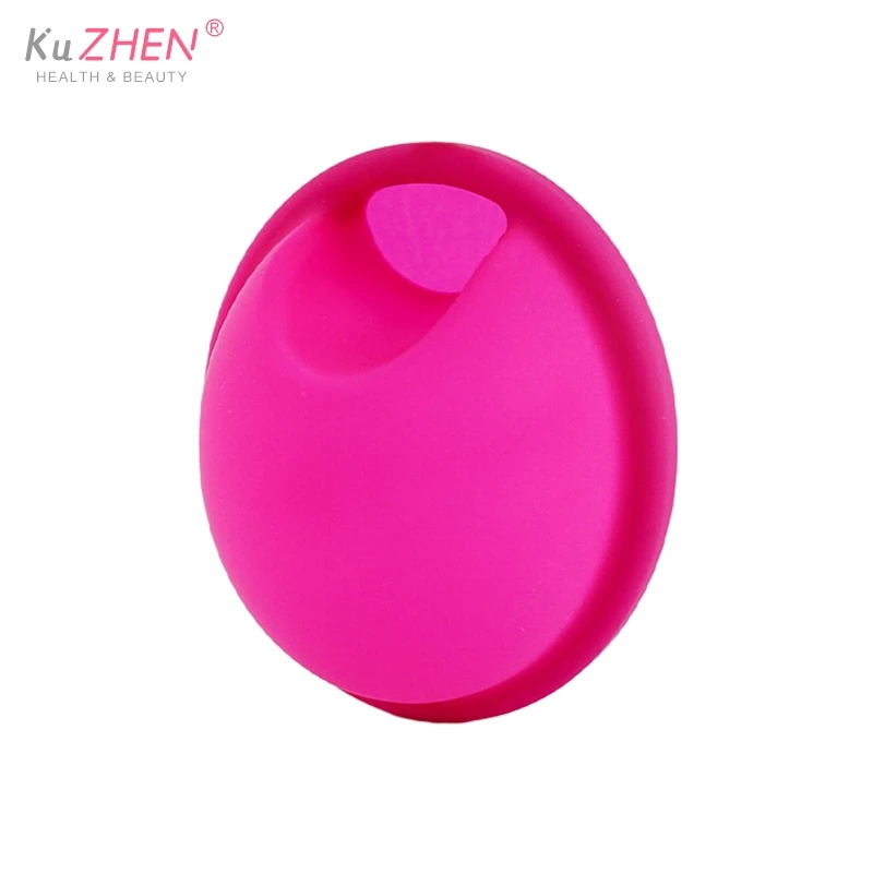 1pc silicone menstrual Flat Fit Design Extra Thin Reusable Silicone Menstrual Disc For Women Menstrual With Pull Tab Sterilizing