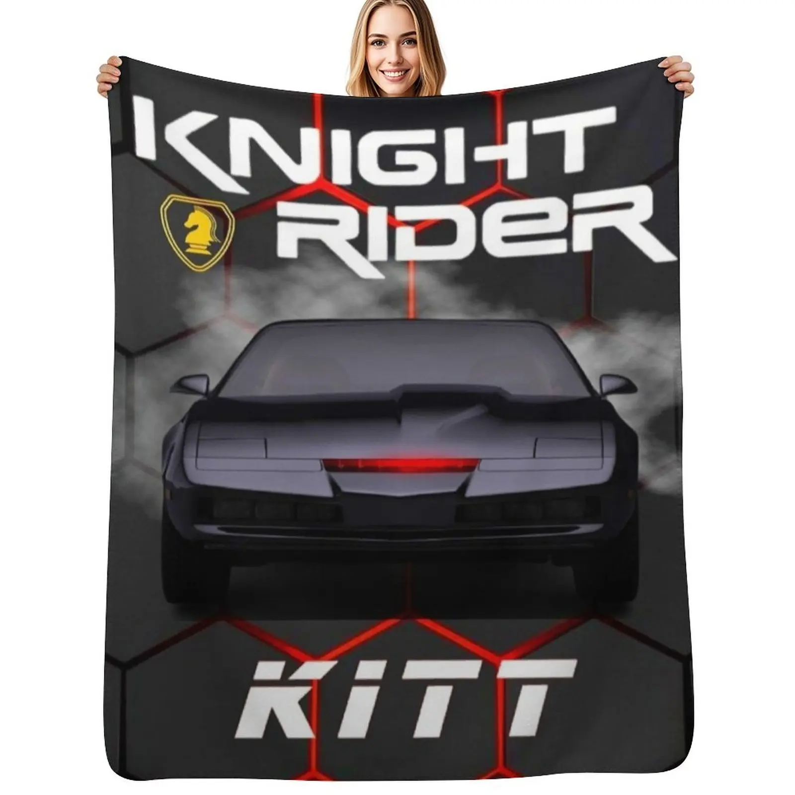 

Knightrider, k2000 Throw Blanket Cute Luxury Brand Nap Moving Blankets