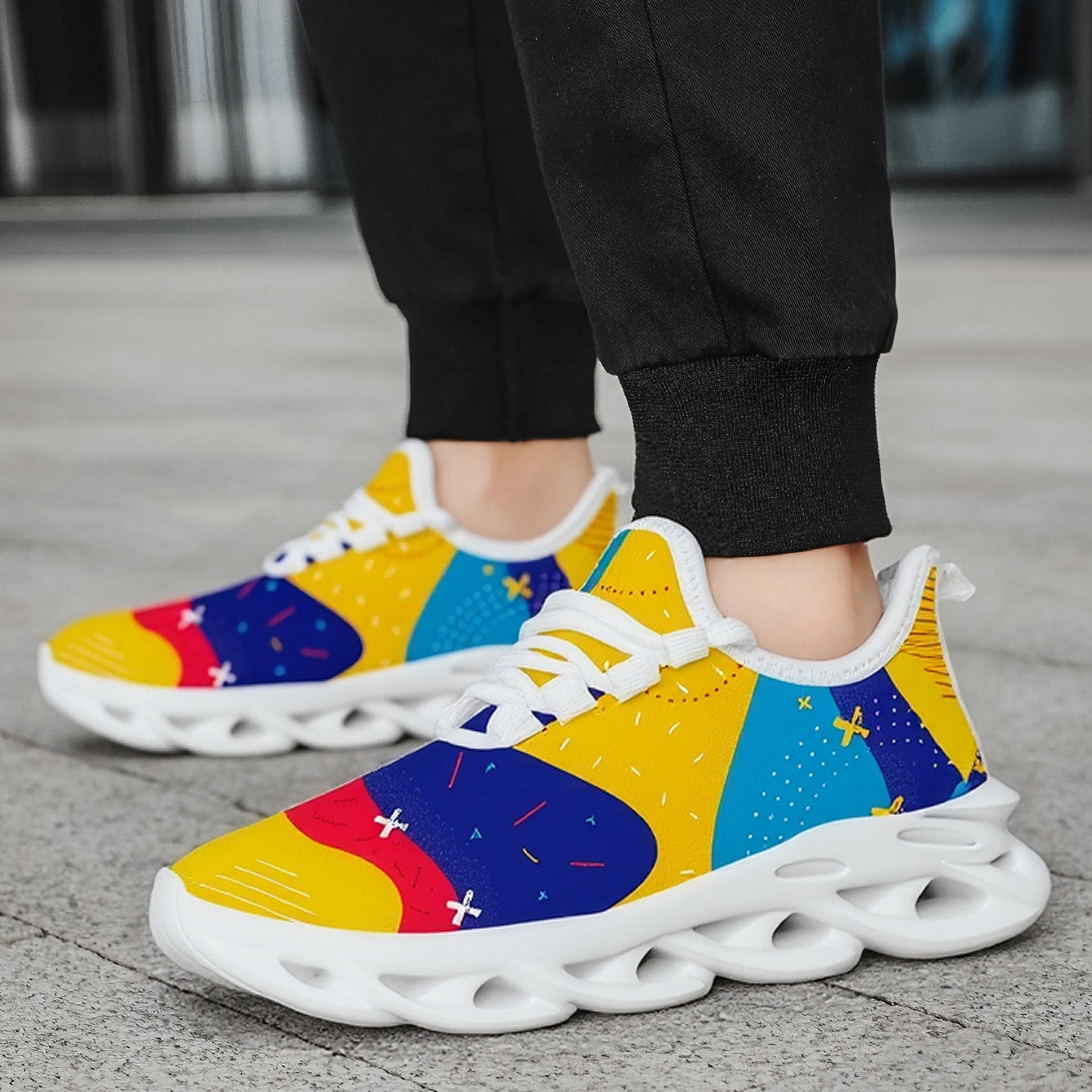 

Mens Running Shoes Lightweight Walking Sneakers Anti Slip Gym Shoes Men Jogging Athletic Shoes Comfortable Sports Mens Sneakers