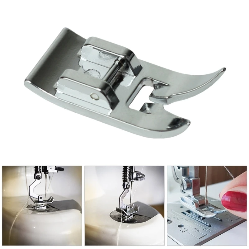 Sewing Presser Foot 4Pcs Offering Zigzag Straight Stitching Function for Multipurpose Domestic Sewing Machine Accessory 87HA