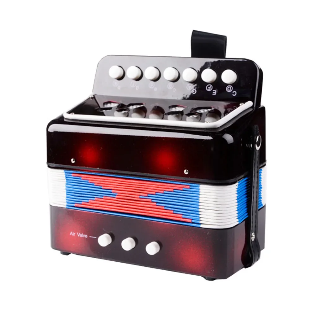 

Brand New Accordion Accordion 18*18*10cm Enjoy Playing Great Music Experience Unlimited Fun Beginners And Children