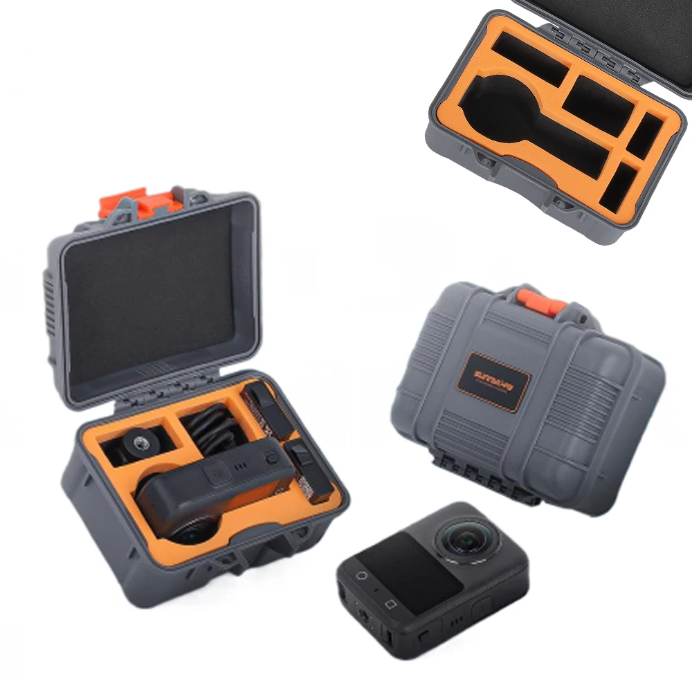 

Carrying Case for DJI OSMO 360 Mini Storage Box Waterproof Safety Travel Protective Case Panoramic Camera Storage Bag Accessorie