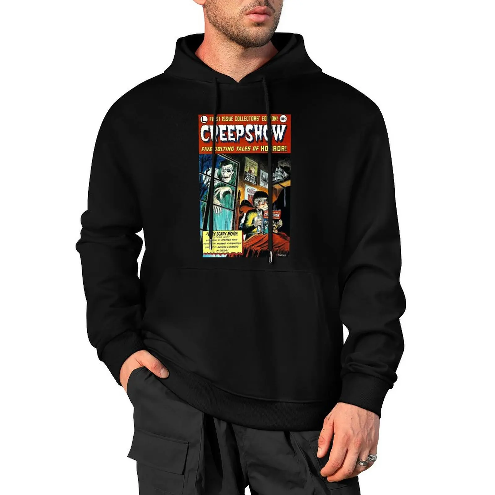 

Creepshow Pullover Hoodie autumn clothes men's autumn clothes men wear pullover