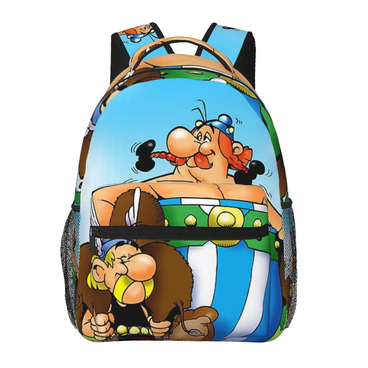 

Asterix And Obelix Dogmatix Backpacks Boys Girls Bookbag Children School Bags Cartoon Kids Rucksack Shoulder Bag Large Capacity