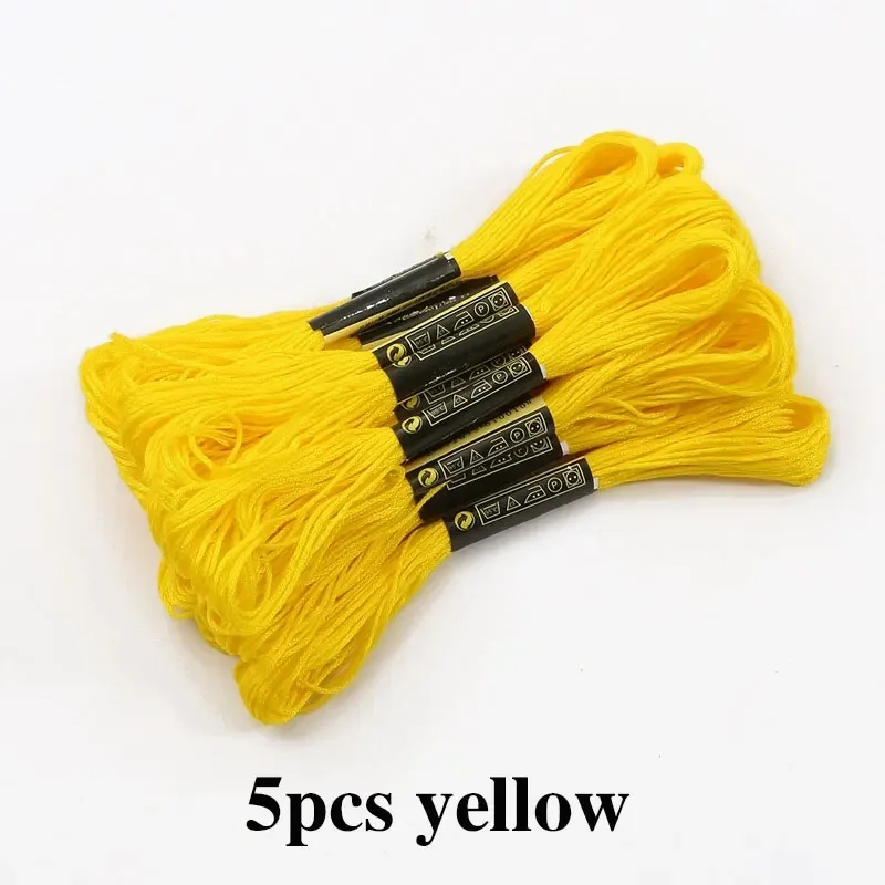 5/8/50/100 Stück Mix Farben Stickgarn Baumwolle Nähen Stränge Regenbogen Baumwolle & Seide Stickgarne für DIY Armbandherstellung