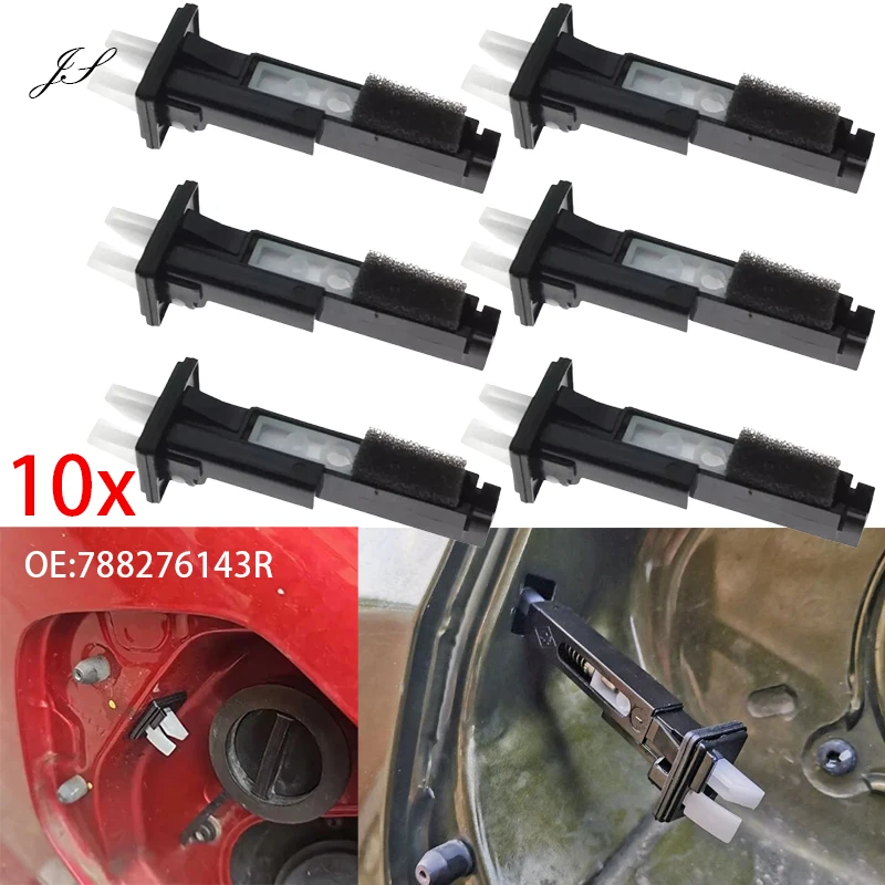 10PCS Car Lock Fuel Tank Cap 788276143R For Renault Logan Sandero DACIA Duster Nissan Lada Gasolines tank Cap Opening Lock Parts