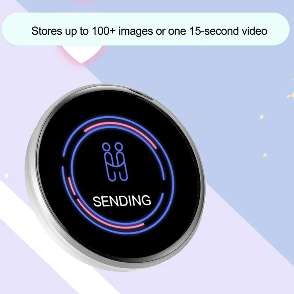 شاشة عرض إلكترونية ذكية E87 جديدة تتصل بـ APP Anime Merchandise Images شارة إلكترونية ذكية تعمل بالبلوتوث