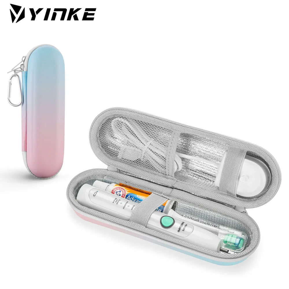 

Yinke Hard EVA Case for Braun Oral-B Pro Smartseries / Philips Sonicare Electric Toothbrush Travel Case Portable Storage Bag