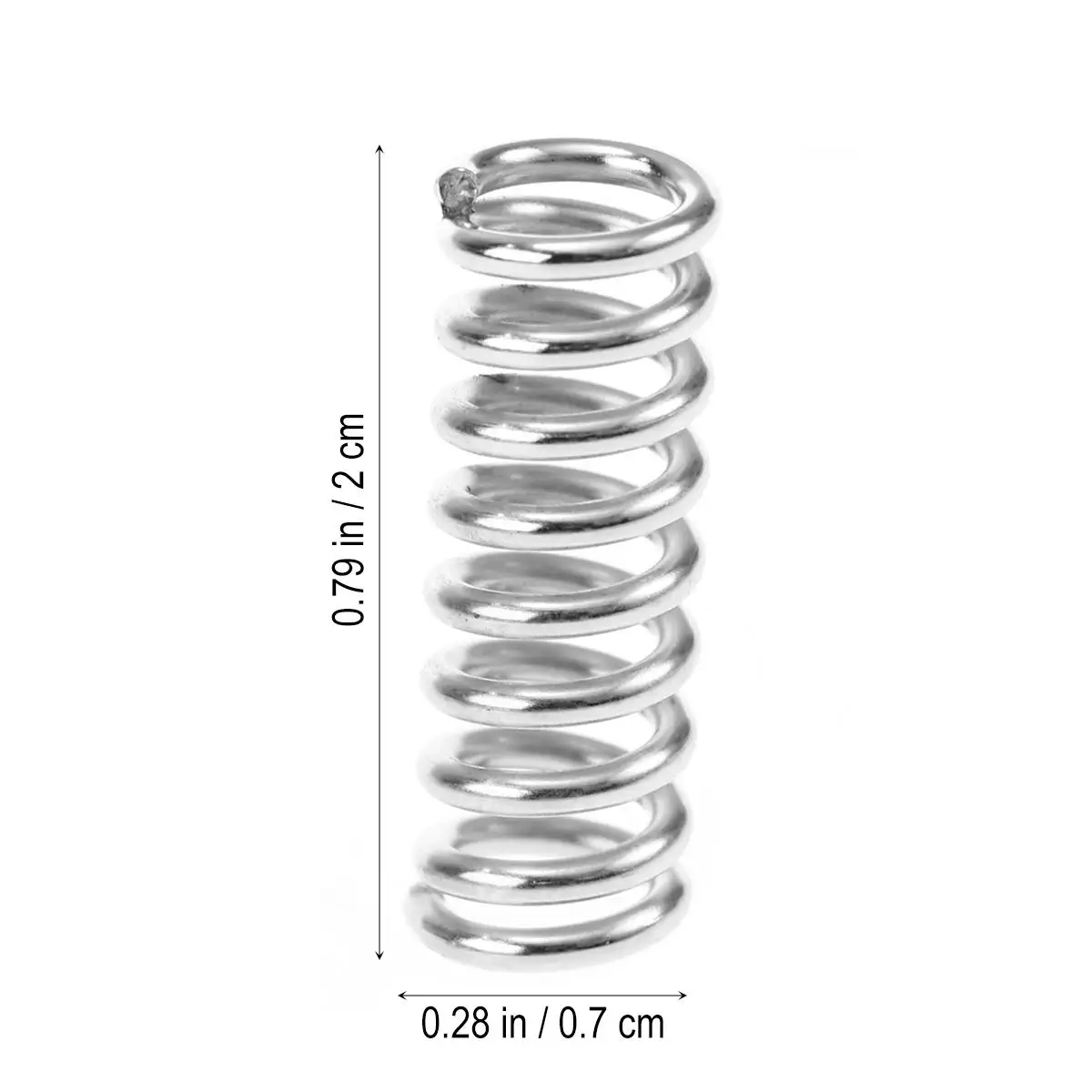 

20 Pcs Compression Spring Tension 3d Printer Accessory Heated Bed Nickel Plated Long Lasting Wade Compatible