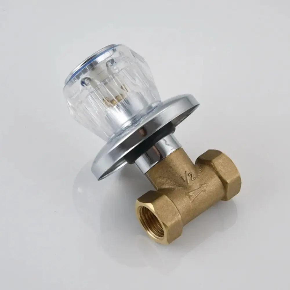 

Brass Material Concealed Switch Valve Single Handle Quick-open Design Shower Valve Water Supply Valve High Water Pressure