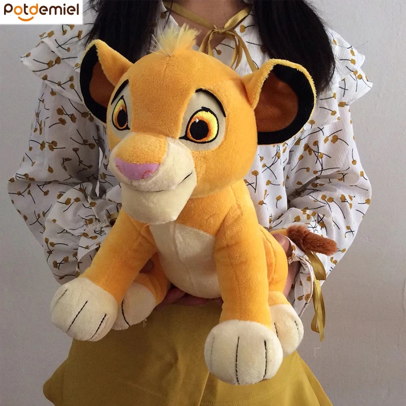 

Мягкая детская плюшевая кукла с изображением Короля Льва и Син Симбы Молода Симба Мягкие игрушки для объятий Подушка Плюшевые детские игрушки Рождественские подарки