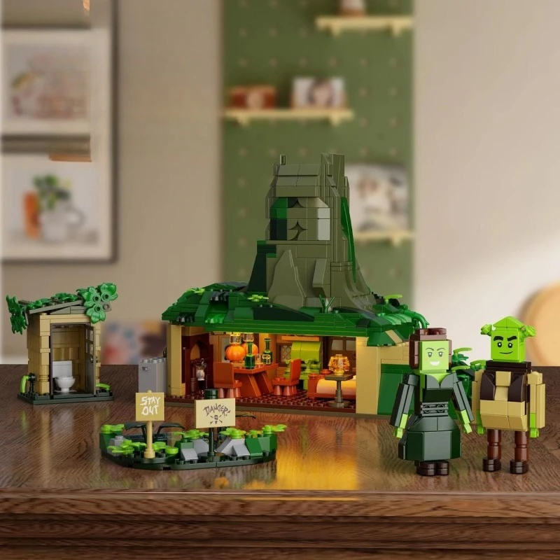 

1022-Piece Giant Treehouse Model, Fantasy Forest 3D Building Set, Nature Adventure Project for Teens & Adults