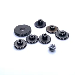 0.5M Double Metal Gear Set For 3.17MM Motor Shaft DIY Speed Ratio 540 545 550 555 DC Motor Model 2.5/3.5/3.15mm